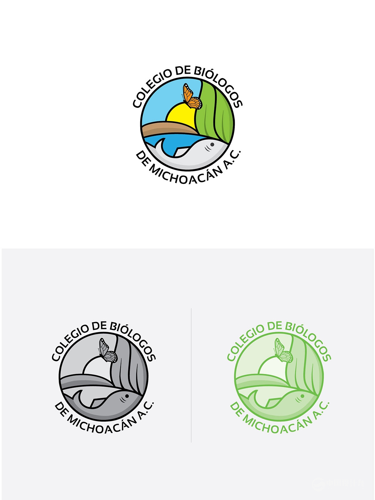 Michoac&aacute;n大學(xué)的生物學(xué)家品牌設(shè)計