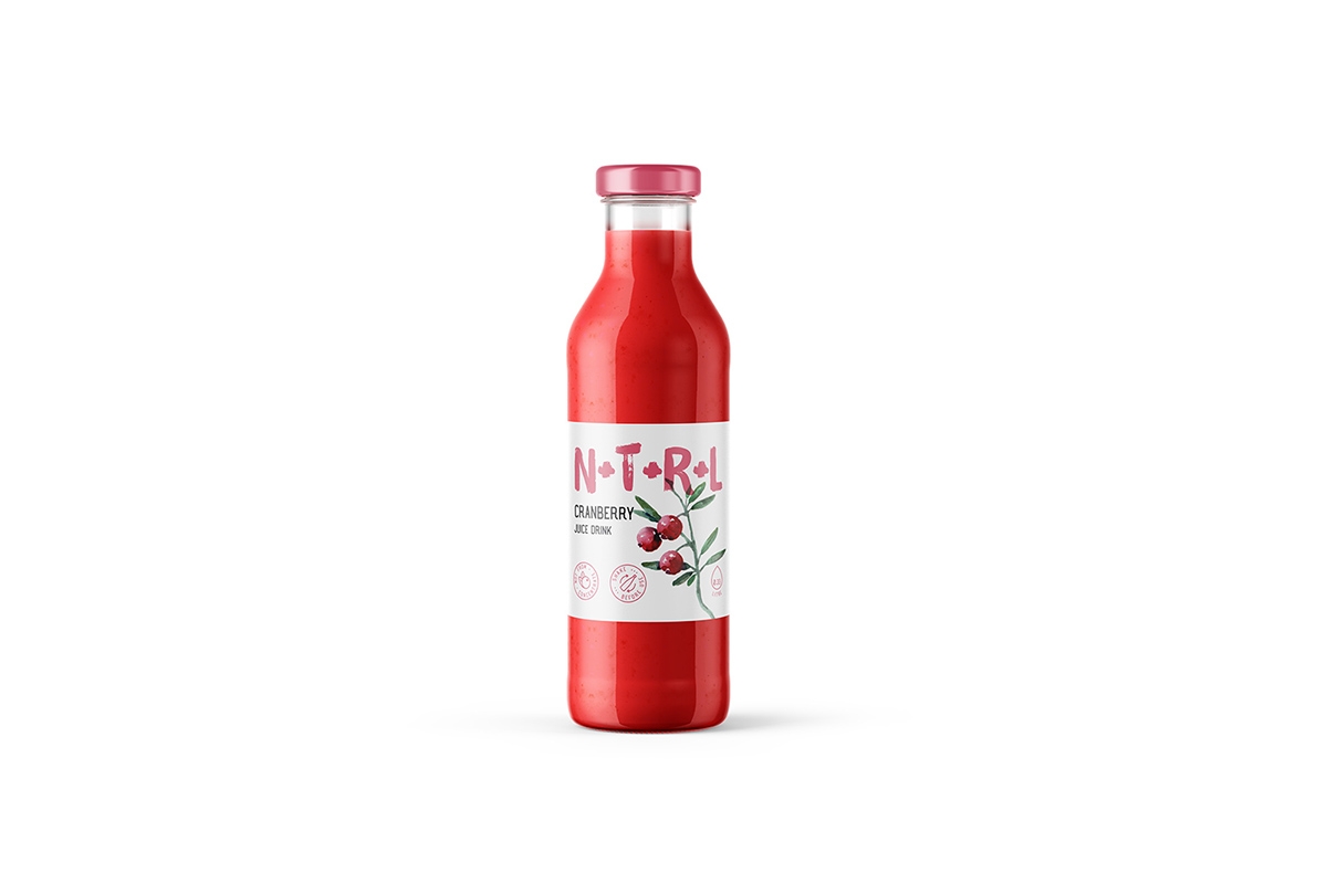 天然飲料，果汁的 品牌的包裝設計